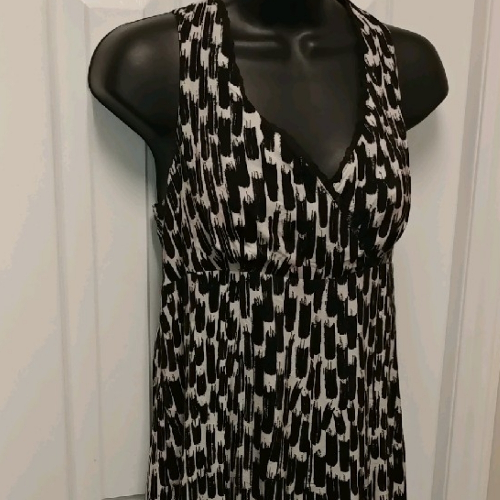 Linea Domani Black+White Dress